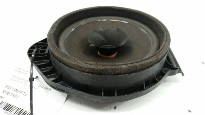 2012 Chevy Cruze Speaker Left Rear Back OEM  2013 2014 2015 2016