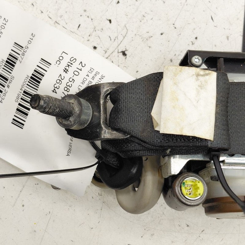 Driver Left Front Seat Belt Strap Retractor Fits 16-19 Nissan Versa