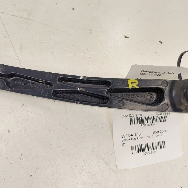 Nissan Maxima Windshield Wiper Arm Right Passenger  2018 2017 2016 OEM