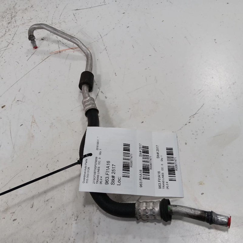 FIAT 500 Automatic Transmission Oil Cooler Line Tube Hose  2017 2016