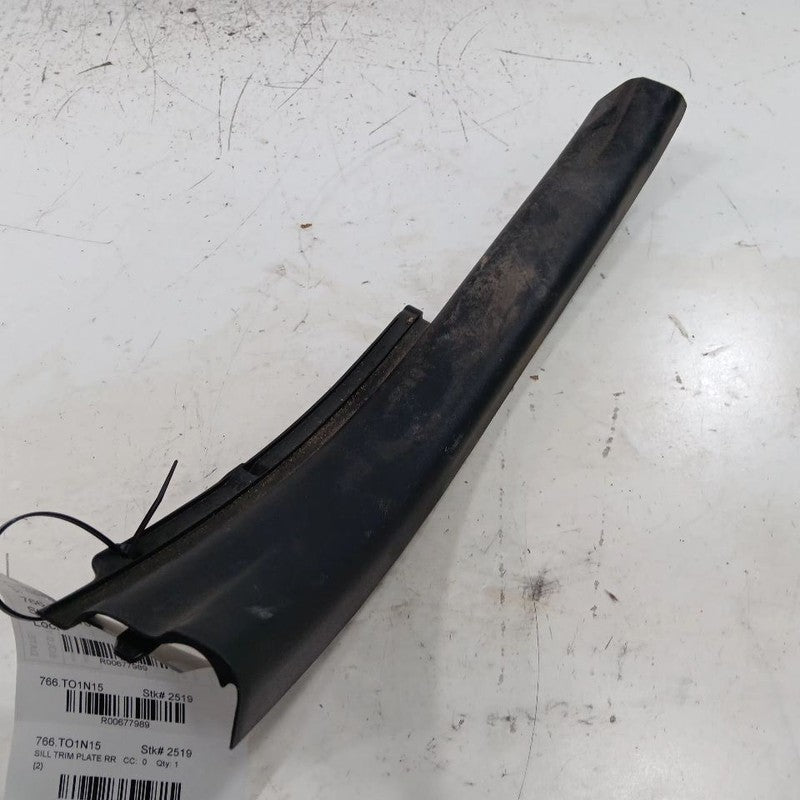 Toyota Prius C Sill Trim Plate Door Jam Threshold Right Passenger Rear