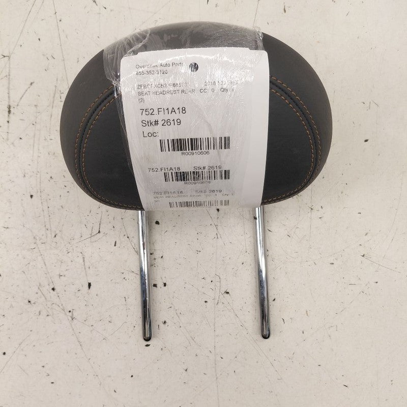 2018 Fiat 500 X Model Seat Headrest Rear Back Seat Head Rest