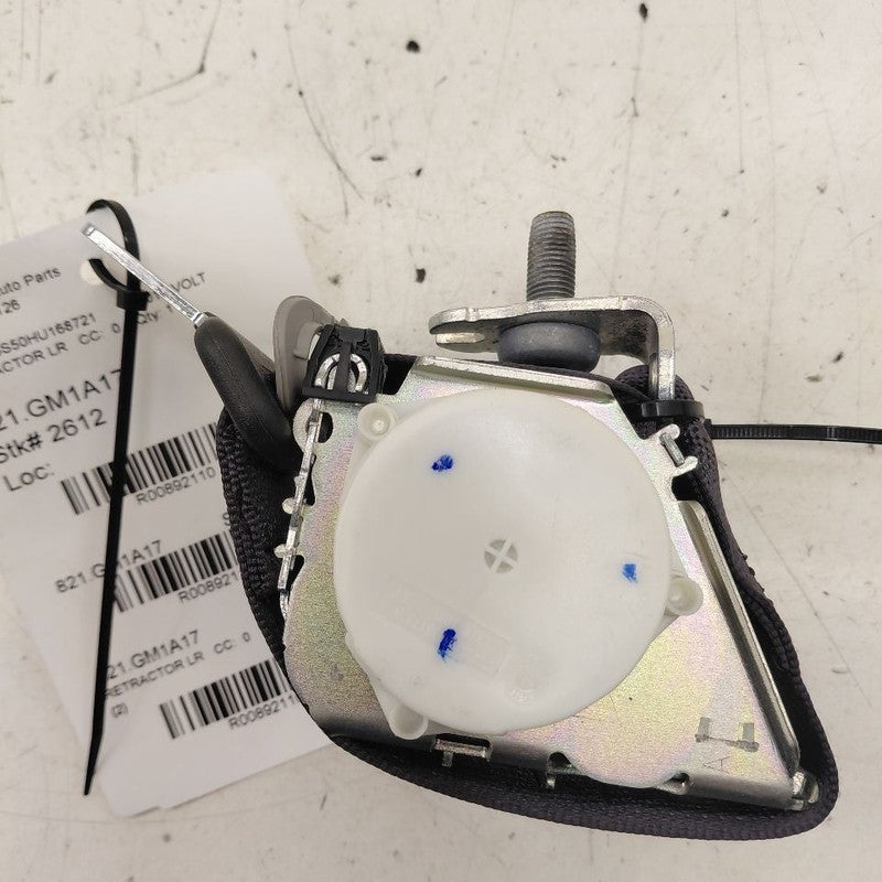 Chevy Volt Seat Belt Strap Retractor Left Driver Rear Back  2016 2017 