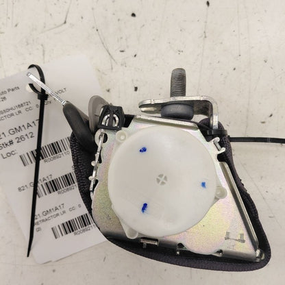 Chevy Volt Seat Belt Strap Retractor Left Driver Rear Back  2016 2017 