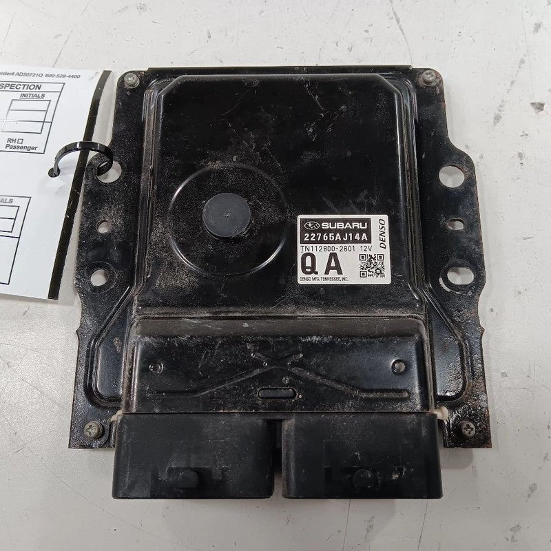 22765AJ14A Engine ECM Electronic Control Module 2.5L Automatic CVT Fits 16 Subaru Legacy