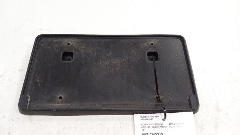 Dodge Journey License Holder Front Bracket Mount Plate Frame 2012 2013