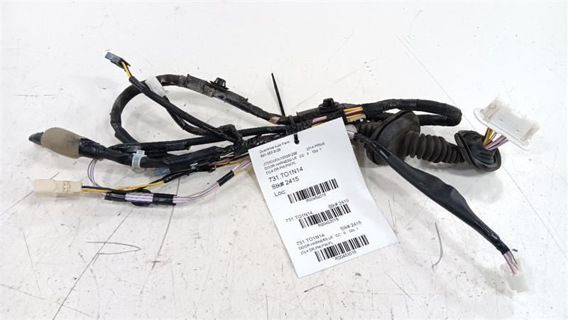 Toyota Prius Door Harness Wire Wiring Left Rear 2015 2014 2013 2012