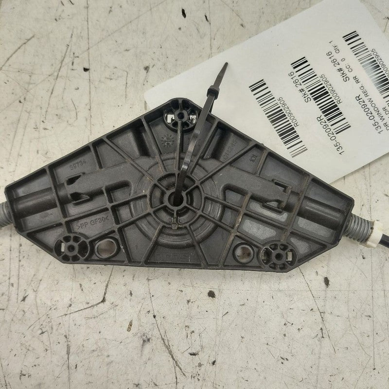 Passenger Right Rear Window Regulator Track Fits 14-23 Jeep Cherokee