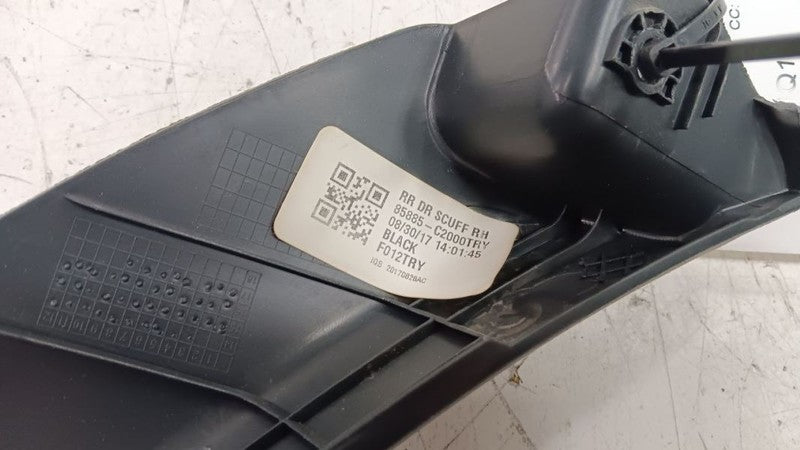Hyundai Sonata Sill Trim Plate Door Jam Threshold Right Passenger Rear