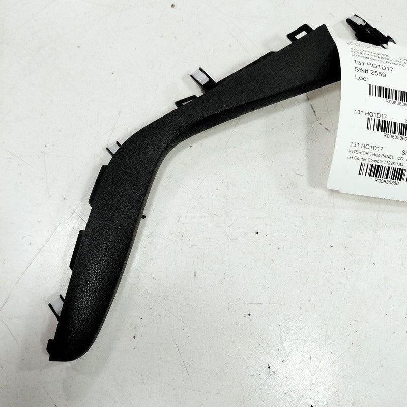 Honda Civic Driver Left Side Center Console Trim {77298-TBA} 2018 2017 2016