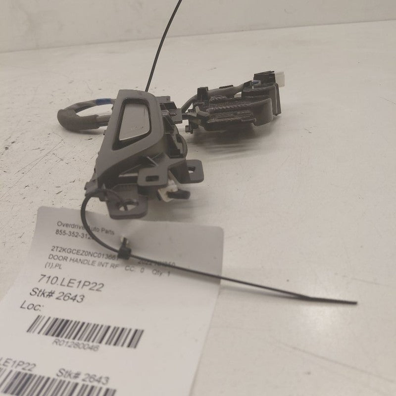 Lexus NX350 Door Handle Right Passenger Front Interior Inside  2022 20