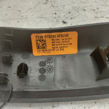 Ford Edge Sill Trim Plate Door Jam Threshold Left Driver Rear  2018 20