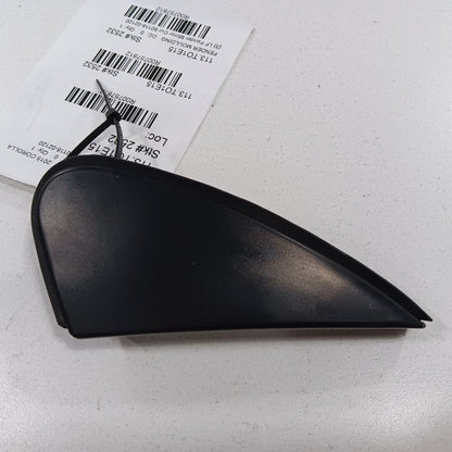 Toyota Corolla Driver Left Front Fender Mirror Cover Trim {60118-02120} 2015