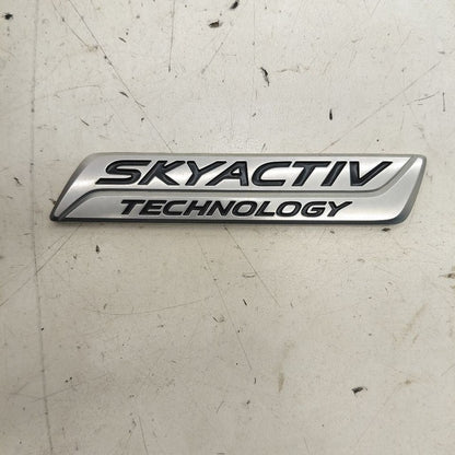 Mazda 6 Trunk Lid Logo Emblem Badge Rear Back  2016 2015 2014