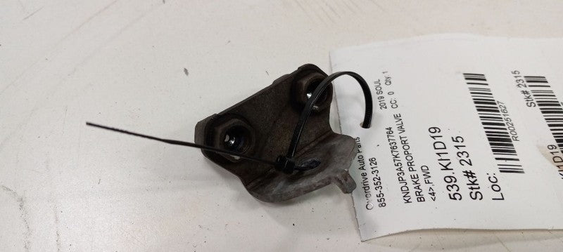 Kia Soul Brake Proportioning Valve 2017 2018 2019