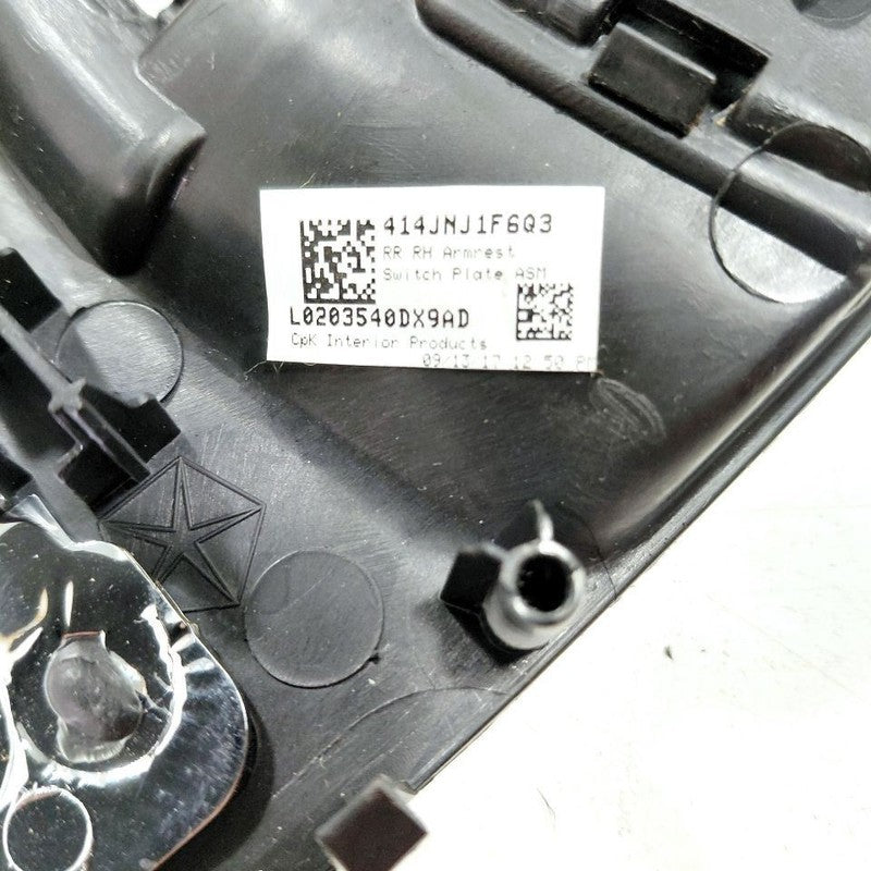 Chrysler 300 Window Switch Bezel Trim Right Rear  2017 2018 2019 OEM