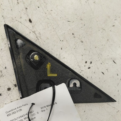 Mazda 6 Driver Left Front Mirror Applique  2016 2015 2014
