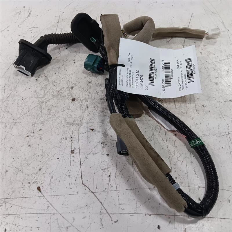 Nissan LEAF Door Harness Wire Wiring Right Passenger Rear  2013 2014 2015 2016 2