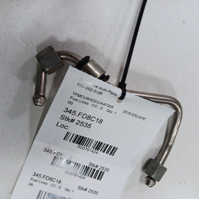 Ford Escape 1.5 Gas Fuel Line  2019 2018 2017 OEM