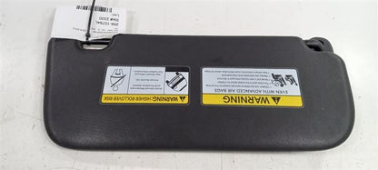 Driver Left Sun Visor Shade Model Illuminated Without Sunroof 14-19 Ki