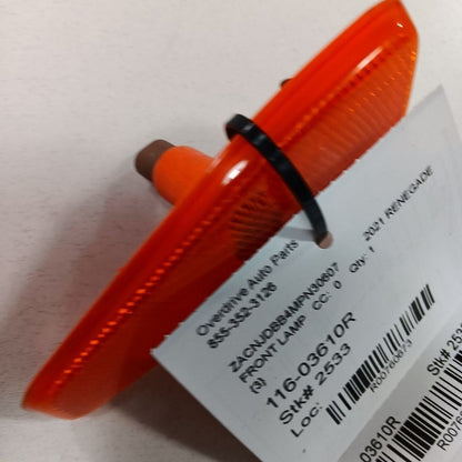 Passenger Right Fender Side Marker Light Fits 15-23 Jeep Renegade