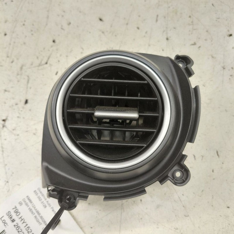 Hyundai Kona Dash Air Vent Right Passenger  2021 2020 2019