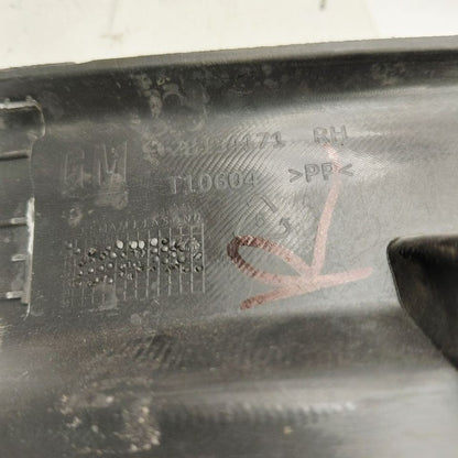 Chevy Volt Sill Trim Plate Door Jam Threshold Right Passenger Rear  20