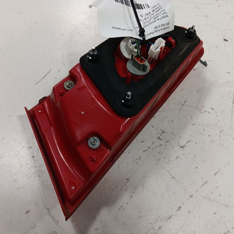 Left Tail Light Brake Lamp Incandescent Lid Mounted Fits 16-20 Kia Optima