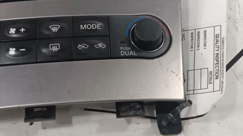 Temperature Control With Dual Zone Heat Heater AC Switch Fits 10-12 IN