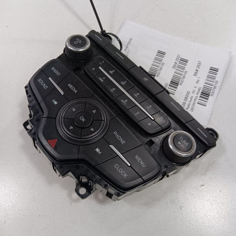 F1EZ18C858LD Audio Equipment Radio Control Panel Without Navigation 15-18 Ford Focus