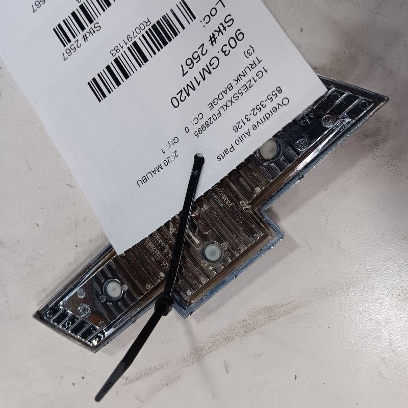 Chevy Malibu Trunk Lid Logo Emblem Badge Rear Back 2019 2020 2021 2022