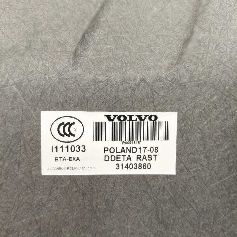 Volvo S60 Spare Tire Cover Trunk Mat  2018 2017 2016