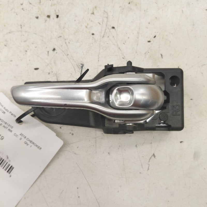 Jeep Cherokee Door Handle Right Passenger Rear Interior Inside  2019 2