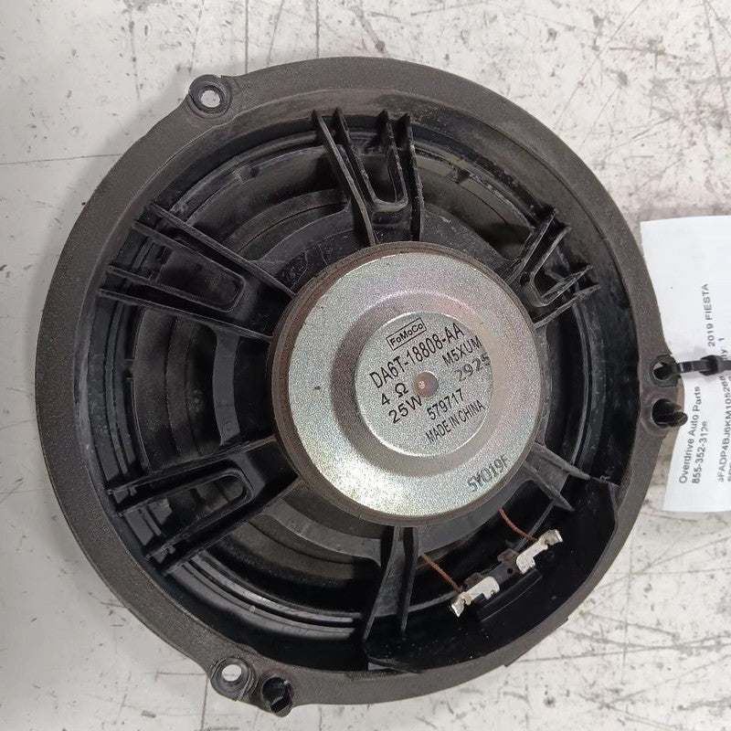 Ford Fiesta Speaker Right Passenger Rear  2014 2015 2016 2017 2018 201
