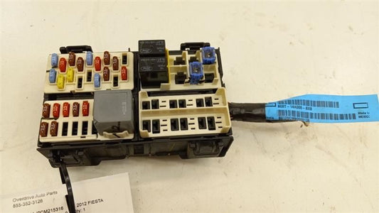 Ford Fiesta Cabin Fuse Box Interior Inner Under Dash 2011 2012 2013 2014 2015