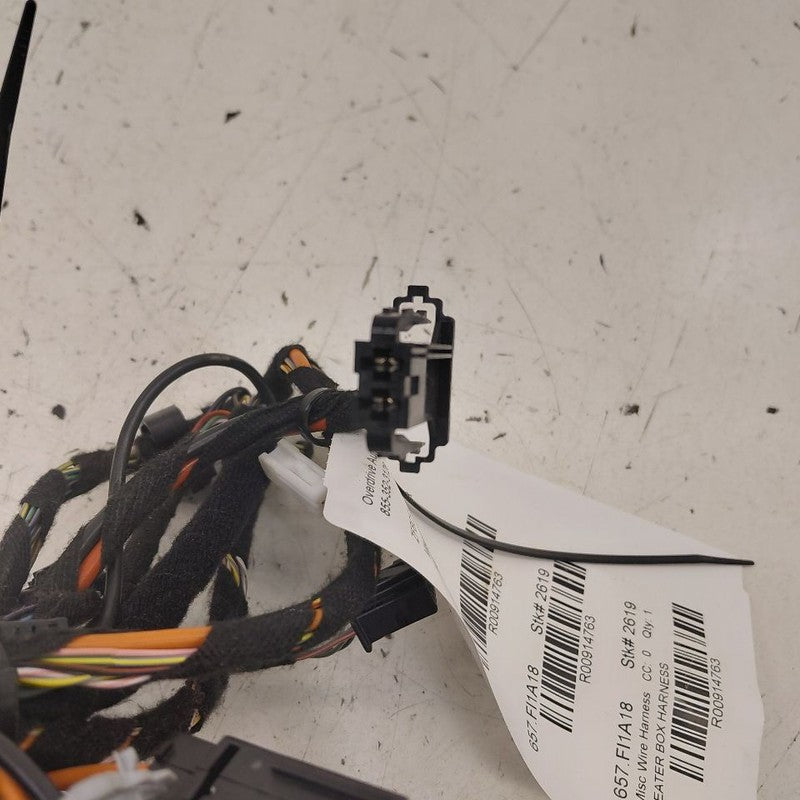2018 Fiat 500 X Model Heater Box Wire Harness