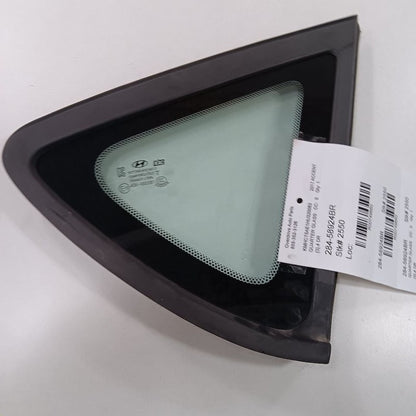Passenger Right Quarter Glass Window  Hatchback Fits 12-17 Hyundai Accent
