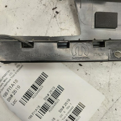 2018 Fiat 500 X Model Passenger Right Rear Door Applique Trim {5193994
