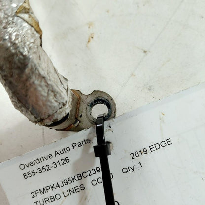 Ford Edge Super Turbo Charger Oil Line Hose Tube  2019 2020 2021 2022 