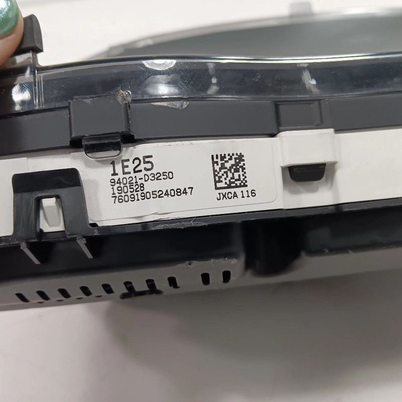 94021D3250 Speedometer Gauge Cluster US Market MPH 3.5" Display 19-21 Hyundai Tucson