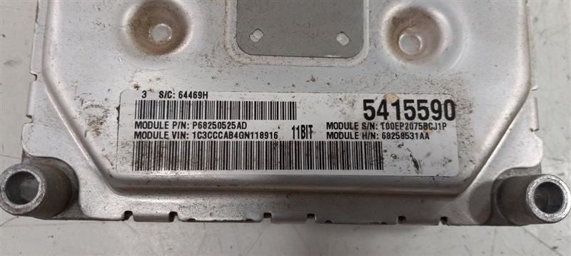 Engine ECM Electronic Control Module 2.4L Fits 16-17 200  OEM