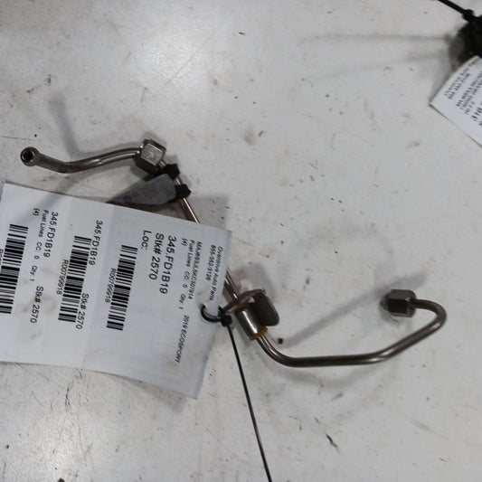 Ford Ecosport Gas Fuel Line  2.0 2018 2019 2020 2021 2022 OEM