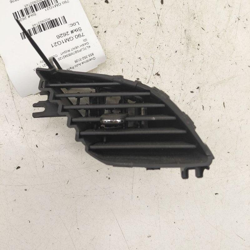 Chevy Trax Dash Air Vent Right Passenger  2022 2021