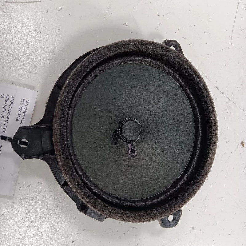 Toyota Prius C Speaker Left Rear  2017 2016 2015 2014 2013