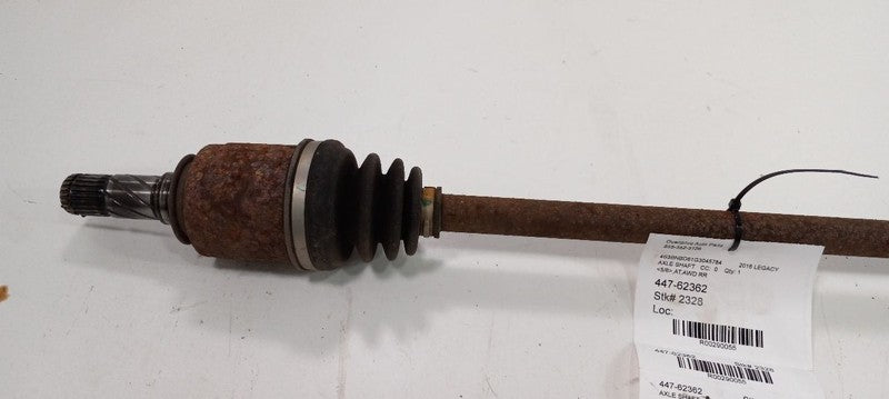 CV Axle Shaft Rear 2.5L Fits 15-19 Subaru Legacy OEM