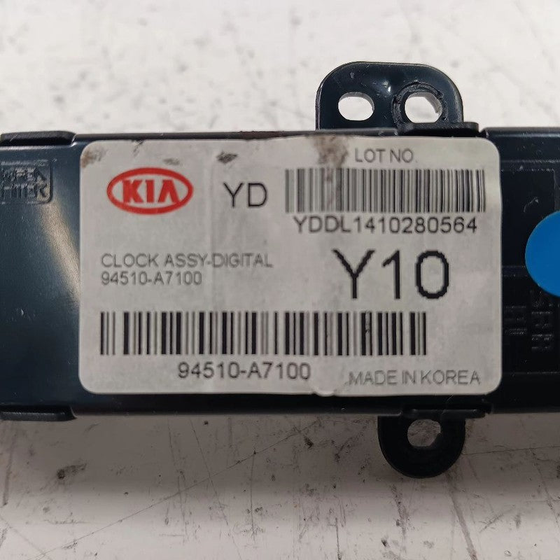 Kia Forte Digital Dash Clock  2014 2015 2016 OEM
