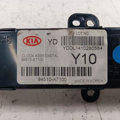 Kia Forte Digital Dash Clock  2014 2015 2016 OEM