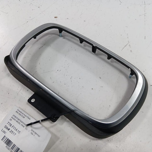 FIAT 500 Radio Bezel Trim Dash Surround  2017 2016