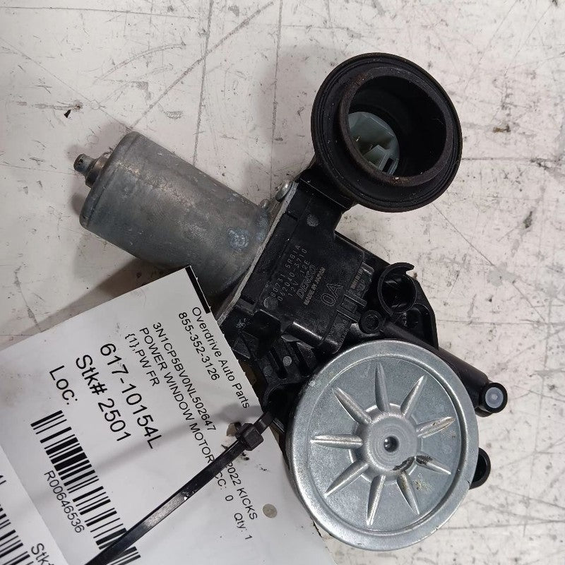 Driver Left Front Power Window Motor Fits 18-23 Nissan Kicks OEM