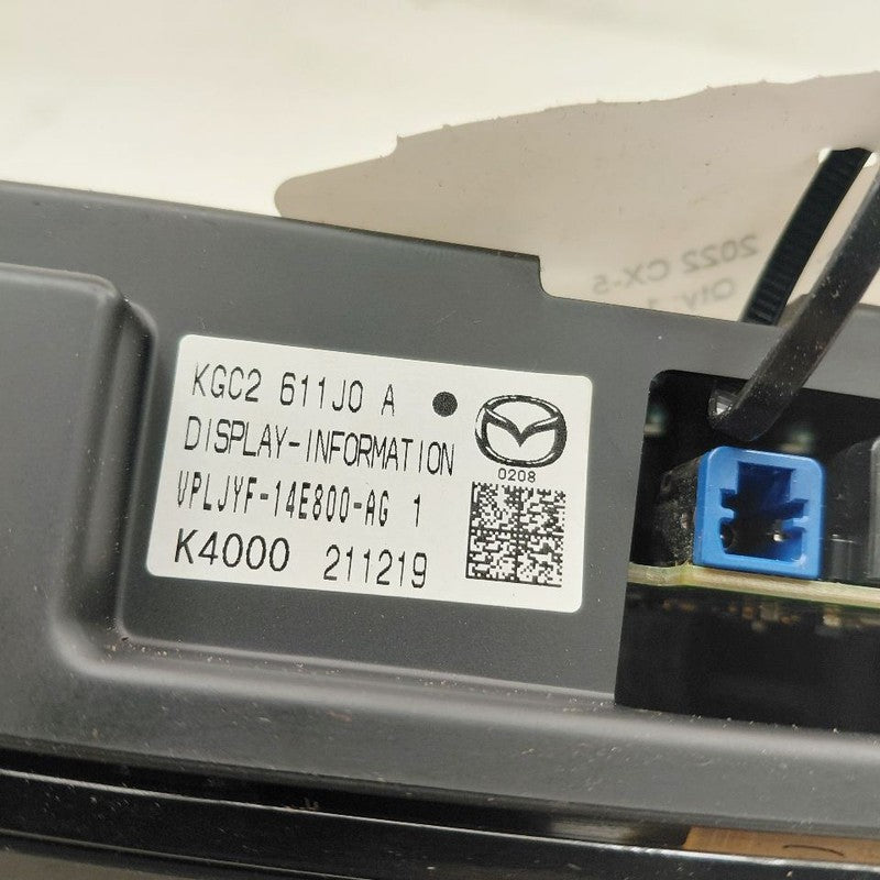 10.25" Display Screen Fits 21-23 Mazda CX-5 OEM